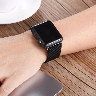 High-Quality Milanese Stainless Steel Apple Watch Accessory